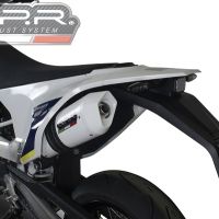 GPR auspuff kompatibel mit  Husqvarna Supermoto 701 2021-2024, Albus Evo4, Zugelassener legaler Slip-On-Auspuff mit ABE, inklusive abnehmbarem DB-Killer, Verbindungsrohr und Katalysator 