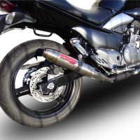 GPR auspuff kompatibel mit  Suzuki Gw 250 F Inazuma 2012-2017, Deeptone Inox, Doppelter Rennauspuff, mit Verbindungsrohren, Artikel ohne Genehmigung 