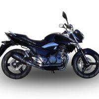 GPR auspuff kompatibel mit  Suzuki Gw 250 F Inazuma 2012-2017, Furore Poppy, Doppelter Rennauspuff, mit Verbindungsrohren, Artikel ohne Genehmigung 