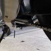 GPR auspuff kompatibel mit  Suzuki Gw 250 F Inazuma 2012-2017, Deeptone Inox, Doppelter Rennauspuff, mit Verbindungsrohren, Artikel ohne Genehmigung 