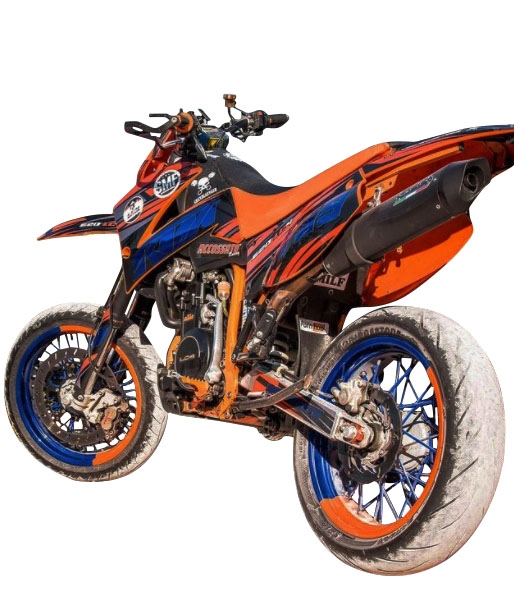 GPR auspuff kompatibel mit  Ktm Lc4 640 Enduro - Adventure - Supermoto 2003-2006, Furore Nero, Zugelassener legaler Slip-On-Auspuff mit Abe, einschließlich abnehmbarem DB-Killer und Verbindungsrohr 