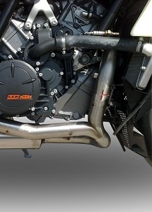 GPR auspuff kompatibel mit  Ktm Rc 8 R 2008-2014, New Grand Prix Evo Titanium, Kompletter Rennauspuff, geliefert mit spezifischem Krümmer, Artikel ohne Homologation 
