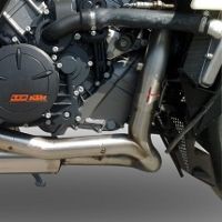 GPR auspuff kompatibel mit  Ktm Rc 8 R 2008-2014, New Grand Prix Evo Titanium, Kompletter Rennauspuff, geliefert mit spezifischem Krümmer, Artikel ohne Homologation 