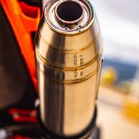 GPR auspuff kompatibel mit  Ktm Adventure 890 2025-2026, Deeptone Inox, Rennauspuff, mit Verbindungsrohren, Artikel ohne Genehmigung 