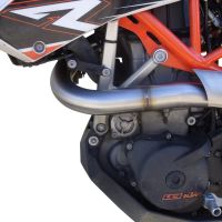 GPR auspuff kompatibel mit  Ktm Smc 690 R 2007-2016, Albus Ceramic, Zugelassener legaler Vollanlagenauspuff mit ABE, inklusive herausnehmbarem DB-Killer 