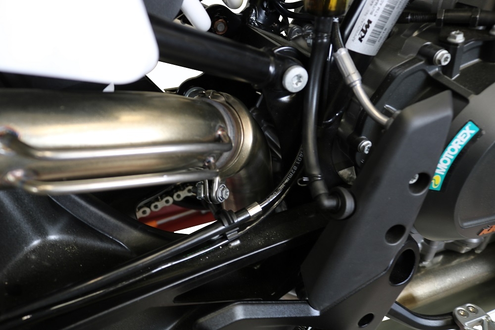 GPR auspuff kompatibel mit  Cf Moto 800 Mt Touring 2021-2024, Decatalizzatore, Decat Pipe, Katalysatorabscheider, artikel ohne Genehmigung 
