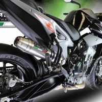 GPR auspuff kompatibel mit  Ktm Duke 790 2017-2020, Deeptone Inox, Rennauspuff, mit Verbindungsrohren, Artikel ohne Genehmigung 