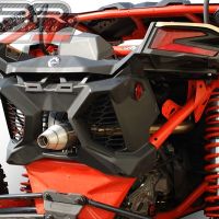 GPR auspuff kompatibel mit  Can Am Maverick X3 Turbo Buggy 2017-2024, Deeptone Atv, Zugelassener legaler Slip-On-Auspuff mit Abe, einschließlich abnehmbarem DB-Killer und Verbindungsrohr 