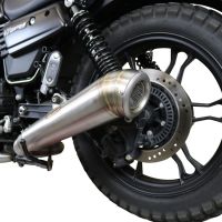 GPR auspuff kompatibel mit  Moto Guzzi V7 III Special-Stone-Carbon 2017-2018, Powercone Evo, Kompletter Rennauspuff, geliefert mit spezifischem Krümmer, Artikel ohne Homologation 