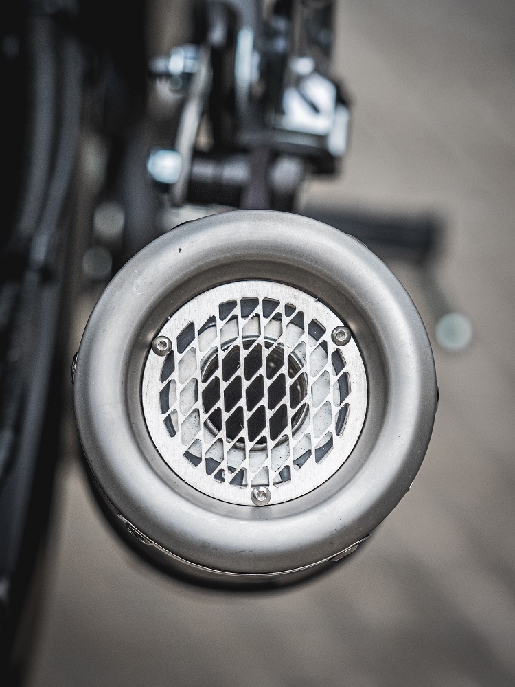 GPR auspuff kompatibel mit  Yamaha Mt-07  2017-2020, M3 Black Titanium, Homologierte auspuff mit verbindungsrohr und katalysator 