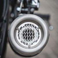 GPR auspuff kompatibel mit  Yamaha Mt-07  2017-2020, M3 Black Titanium, Homologierte auspuff mit verbindungsrohr und katalysator 