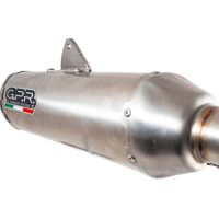GPR auspuff kompatibel mit  Gas Gas MC 350F 2021-2023, Pentacross Inox, Racing-Komplettsystem-Auspuff, einschließlich Krümmer und abnehmbarem DB-Killer 