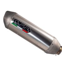 GPR auspuff kompatibel mit  Gas Gas EW 500 F 2024-2025, Pentacross Inox, Racing-Komplettsystem-Auspuff, einschließlich Krümmer und abnehmbarem DB-Killer 