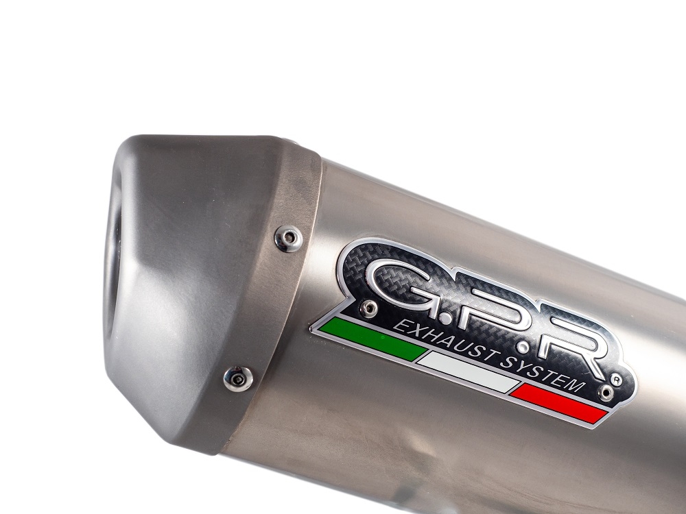 GPR auspuff kompatibel mit  Gas Gas EX 250 F 2021-2023, Pentacross Inox, Racing-Komplettsystem-Auspuff, einschließlich Krümmer und abnehmbarem DB-Killer 