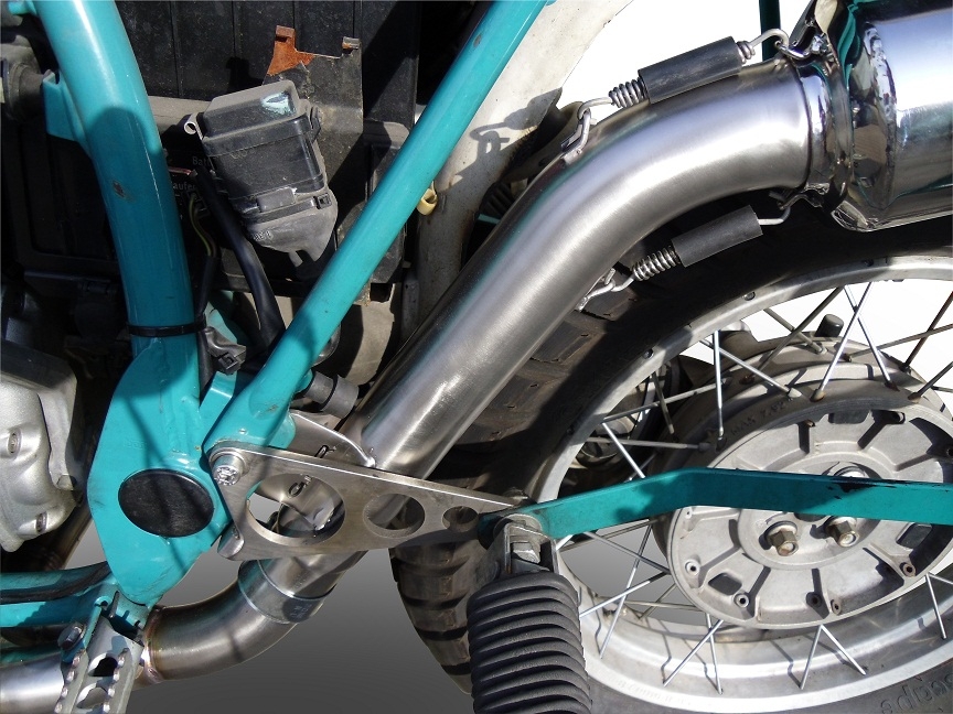 GPR auspuff kompatibel mit  Bmw R 100 Gs 1987-1996, Decatalizzatore, Decat Pipe, Katalysatorabscheider, artikel ohne Genehmigung 