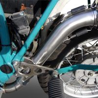 GPR auspuff kompatibel mit  Bmw R 100 Gs 1987-1996, Decatalizzatore, Decat Pipe, Katalysatorabscheider, artikel ohne Genehmigung 