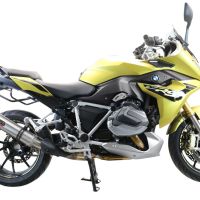 GPR auspuff kompatibel mit  Bmw R 1250 R -Rs 2021-2024, M3 Inox , Zugelassener legaler Slip-On-Auspuff mit Abe, einschließlich abnehmbarem DB-Killer und Verbindungsrohr 