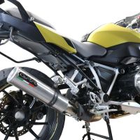 GPR auspuff kompatibel mit  Bmw R 1250 R -Rs 2019-2020, M3 Titanium Natural, Zugelassener legaler Slip-On-Auspuff mit Abe, einschließlich abnehmbarem DB-Killer und Verbindungsrohr 