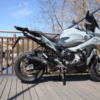 GPR auspuff kompatibel mit  Bmw S 1000 XR -M  2020-2025, M3 Black Titanium, Rennauspuff, mit Verbindungsrohren, Artikel ohne Genehmigung 