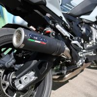 GPR auspuff kompatibel mit  Bmw S 1000 XR -M  2020-2025, M3 Black Titanium, Rennauspuff, mit Verbindungsrohren, Artikel ohne Genehmigung 