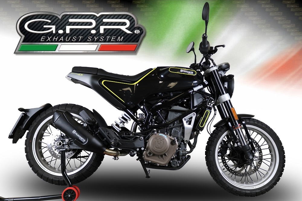 GPR auspuff kompatibel mit  Husqvarna Vitpilen 401 2018-2019, Decatalizzatore, Decat Pipe, Katalysatorabscheider, artikel ohne Genehmigung 