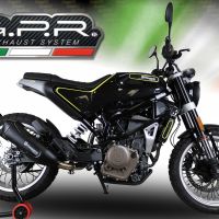 GPR auspuff kompatibel mit  Husqvarna Vitpilen 401 2018-2019, Decatalizzatore, Decat Pipe, Katalysatorabscheider, artikel ohne Genehmigung 