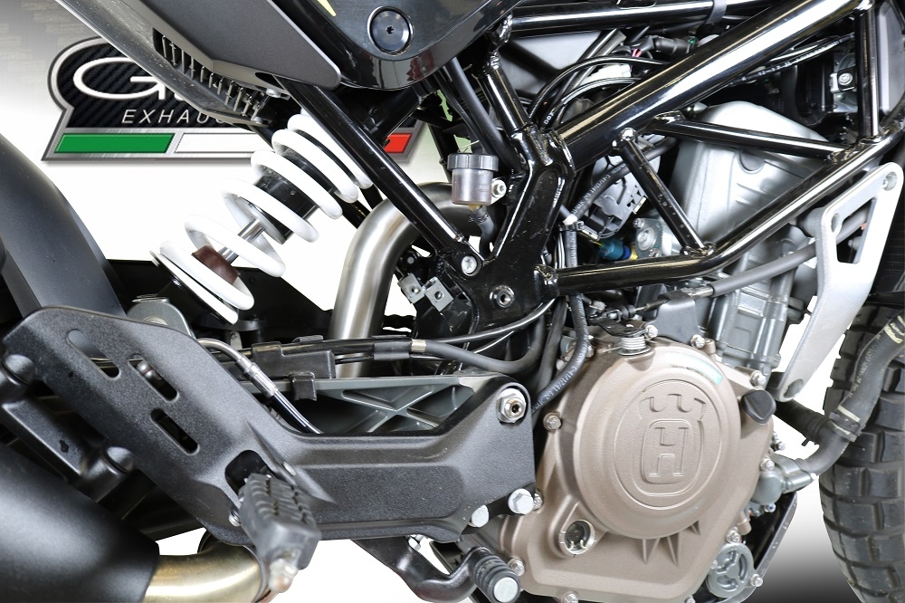 GPR auspuff kompatibel mit  Husqvarna Vitpilen 401 2018-2019, Decatalizzatore, Decat Pipe, Katalysatorabscheider, artikel ohne Genehmigung 