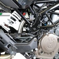 GPR auspuff kompatibel mit  Husqvarna Svartpilen 401 2018-2019, Decatalizzatore, Decat Pipe, Katalysatorabscheider, artikel ohne Genehmigung 