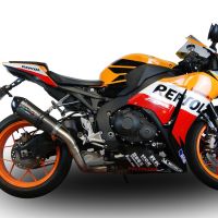 GPR auspuff kompatibel mit  Honda Cbr 1000 Rr 2014-2016, New Grand Prix Evo Titanium, Rennauspuff, mit Verbindungsrohren, Artikel ohne Genehmigung 