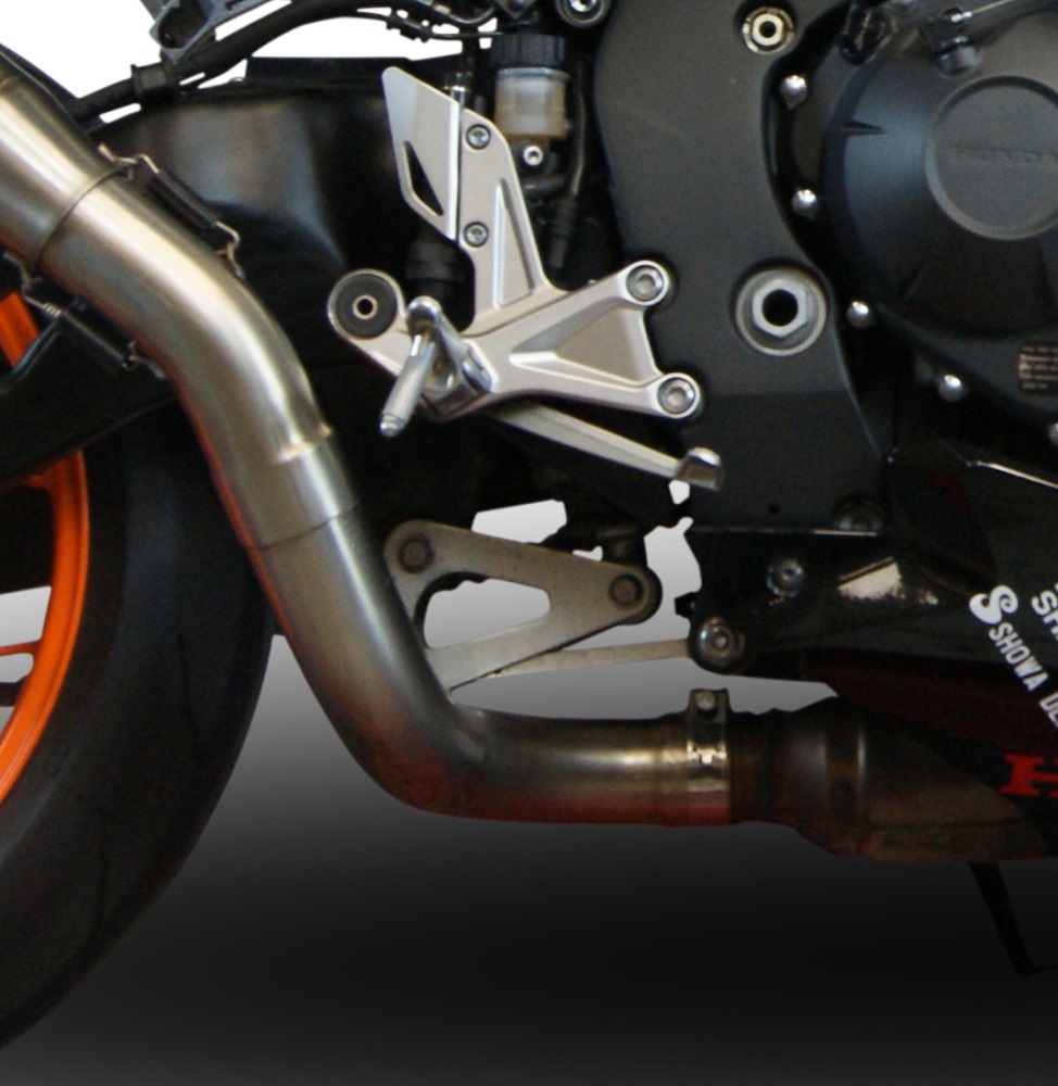 GPR auspuff kompatibel mit  Honda Cbr 1000 Rr 2014-2016, M3 Poppy , Rennauspuff, mit Verbindungsrohren, Artikel ohne Genehmigung 