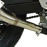 GPR auspuff kompatibel mit  Honda Cbr 300 R 2014-2016, Furore Nero, Rennauspuff, mit Verbindungsrohren, Artikel ohne Genehmigung 