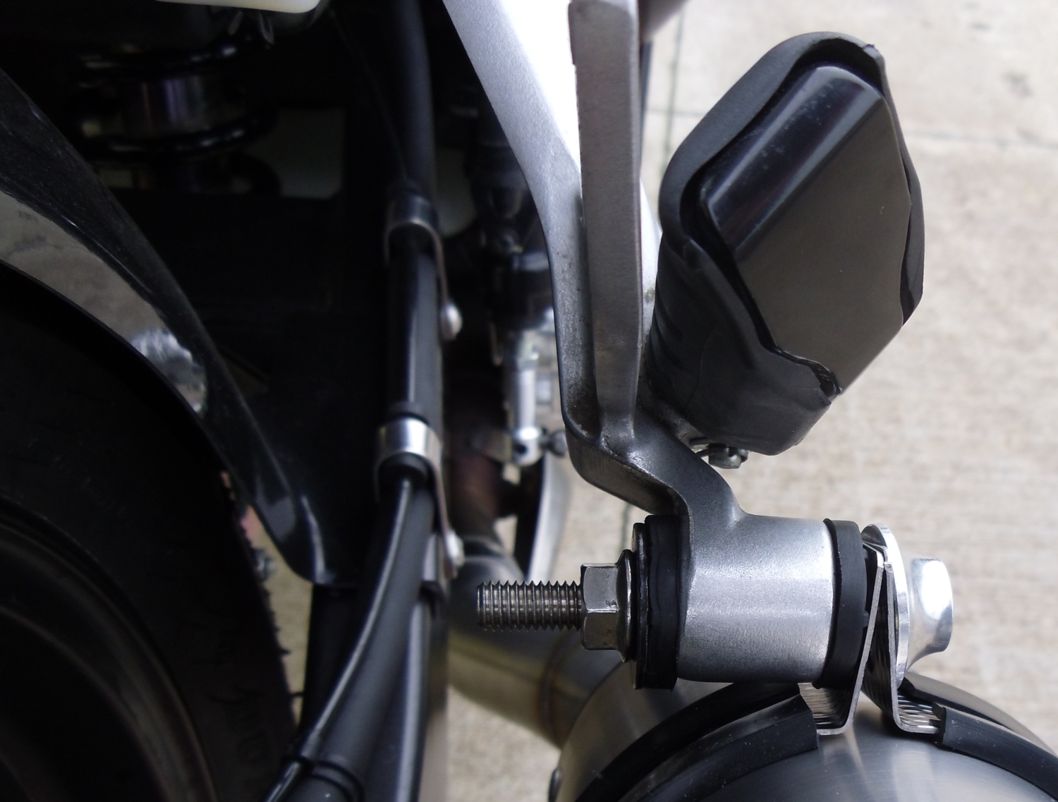 GPR auspuff kompatibel mit  Honda Cbr 500 R 2012-2016, Furore Nero, Rennauspuff, mit Verbindungsrohren, Artikel ohne Genehmigung 