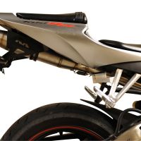 GPR auspuff kompatibel mit  Honda Cbr 600 Rr  2007-2018, Deeptone Inox, Rennauspuff, mit Verbindungsrohren, Artikel ohne Genehmigung 