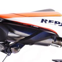 GPR auspuff kompatibel mit  Honda Cbr 600 Rr  2007-2018, Tiburon Titanium, Rennauspuff, mit Verbindungsrohren, Artikel ohne Genehmigung 
