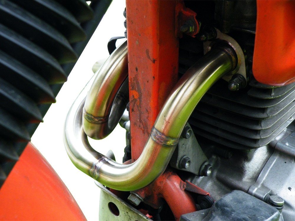 GPR auspuff kompatibel mit  Honda Dominator Nx 650  1988-2001, Decatalizzatore, Decat Pipe, Katalysatorabscheider, artikel ohne Genehmigung 