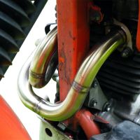GPR auspuff kompatibel mit  Honda Dominator Nx 650  1988-2001, Decatalizzatore, Decat Pipe, Katalysatorabscheider, artikel ohne Genehmigung 