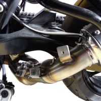 GPR auspuff kompatibel mit  Husqvarna Nuda 900 - Nuda 900 R 2012-2013, Furore Nero, Rennauspuff, mit Verbindungsrohren, Artikel ohne Genehmigung 