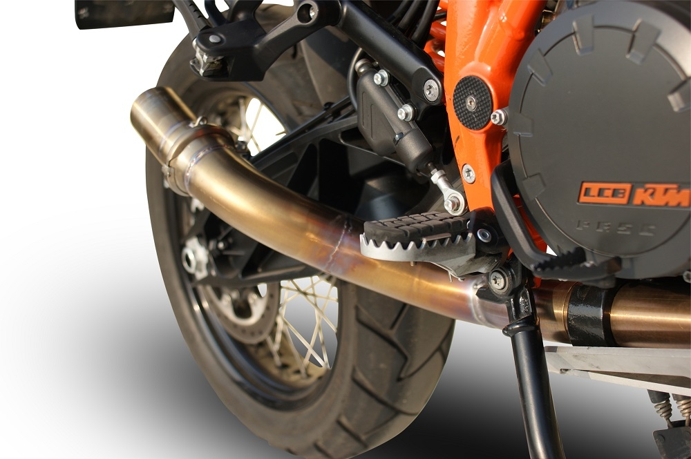GPR auspuff kompatibel mit  Ktm Lc 8 Adventure 1190  2013-2016, Decatalizzatore, Decat Pipe, Katalysatorabscheider, artikel ohne Genehmigung 