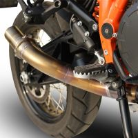 GPR auspuff kompatibel mit  Ktm Lc 8 Adventure 1190  2013-2016, Decatalizzatore, Decat Pipe, Katalysatorabscheider, artikel ohne Genehmigung 