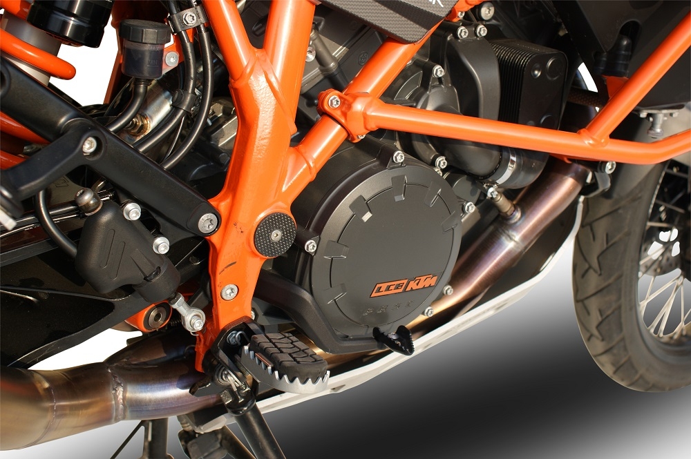 GPR auspuff kompatibel mit  Ktm Lc 8 Adventure 1190  2013-2016, Decatalizzatore, Decat Pipe, Katalysatorabscheider, artikel ohne Genehmigung 