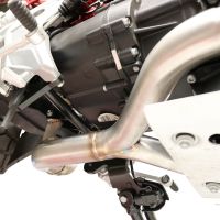GPR auspuff kompatibel mit  Moto Guzzi V85 TT 2019-2020, Decatalizzatore, Decat Pipe, Katalysatorabscheider, artikel ohne Genehmigung 