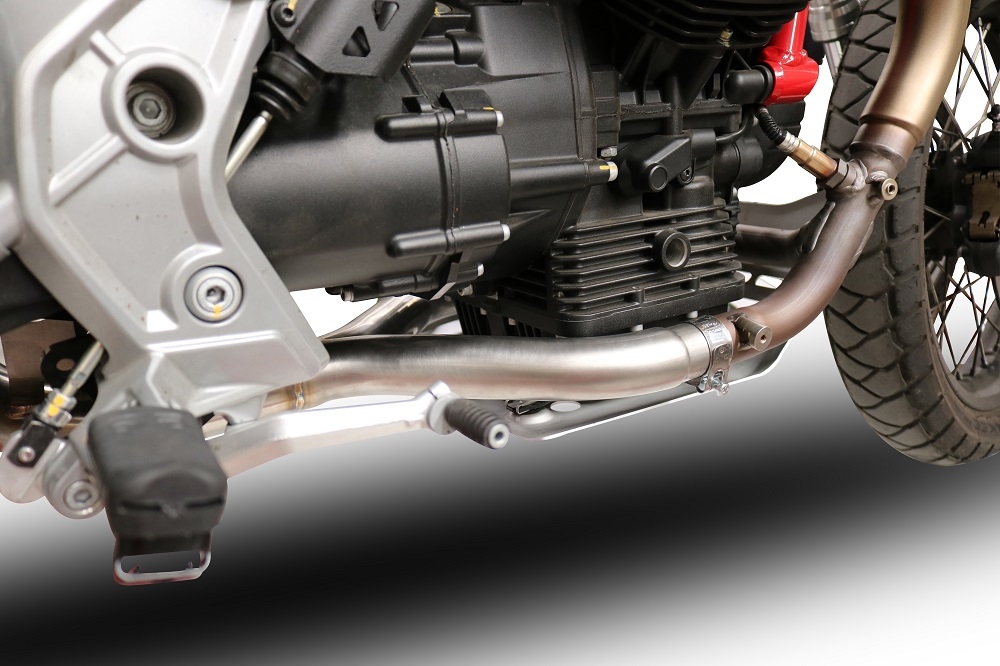 GPR auspuff kompatibel mit  Moto Guzzi V85 TT 2019-2020, Decatalizzatore, Decat Pipe, Katalysatorabscheider, artikel ohne Genehmigung 