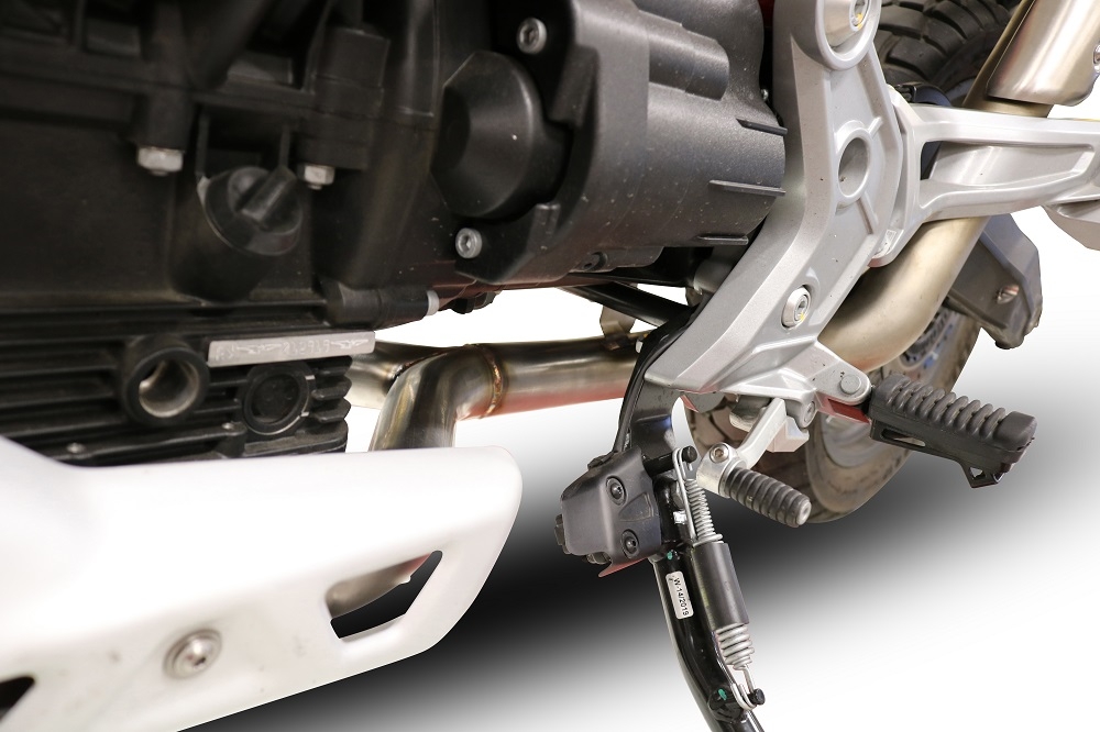 GPR auspuff kompatibel mit  Moto Guzzi V85 TT 2019-2020, Decatalizzatore, Decat Pipe, Katalysatorabscheider, artikel ohne Genehmigung 
