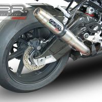 GPR auspuff kompatibel mit  Bmw S 1000 RR -M  2015-2016, Deeptone Inox, Rennauspuff, mit Verbindungsrohren, Artikel ohne Genehmigung 