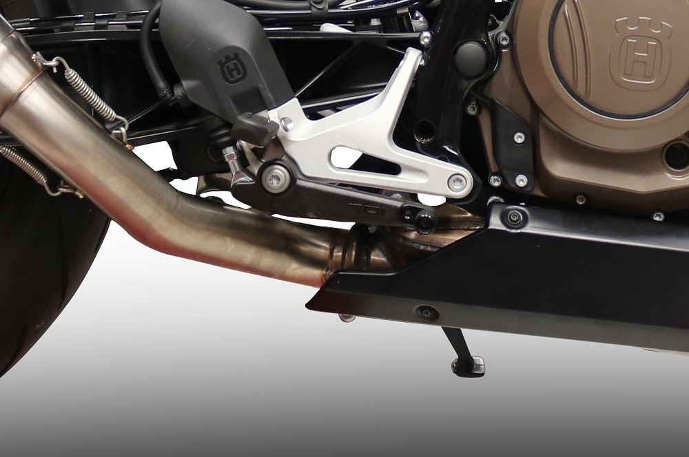 GPR auspuff kompatibel mit  Husqvarna Svartpilen 701 2018-2020, Decatalizzatore, Decat Pipe, Katalysatorabscheider, artikel ohne Genehmigung 