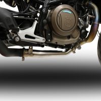 GPR auspuff kompatibel mit  Husqvarna Svartpilen 701 2018-2020, Decatalizzatore, Decat Pipe, Katalysatorabscheider, artikel ohne Genehmigung 