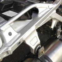 GPR auspuff kompatibel mit  Husqvarna Sm - Te 510 R  2004-2006, Furore Nero, Zugelassener legaler Slip-On-Auspuff mit Abe, einschließlich abnehmbarem DB-Killer und Verbindungsrohr 