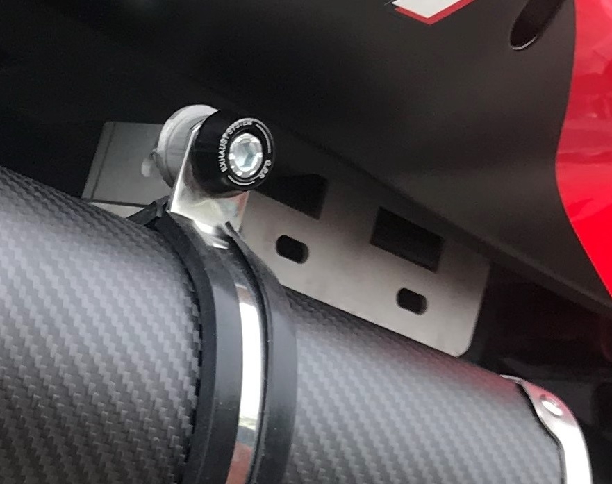 GPR auspuff kompatibel mit  Honda Vtr 1000 Sp-1 RC51  2000-2001, Furore Nero, Doppelt homologierter legaler Slip-On-Auspuff mit ABE, einschließlich abnehmbarer DB-Killer und verbindungsrohre 