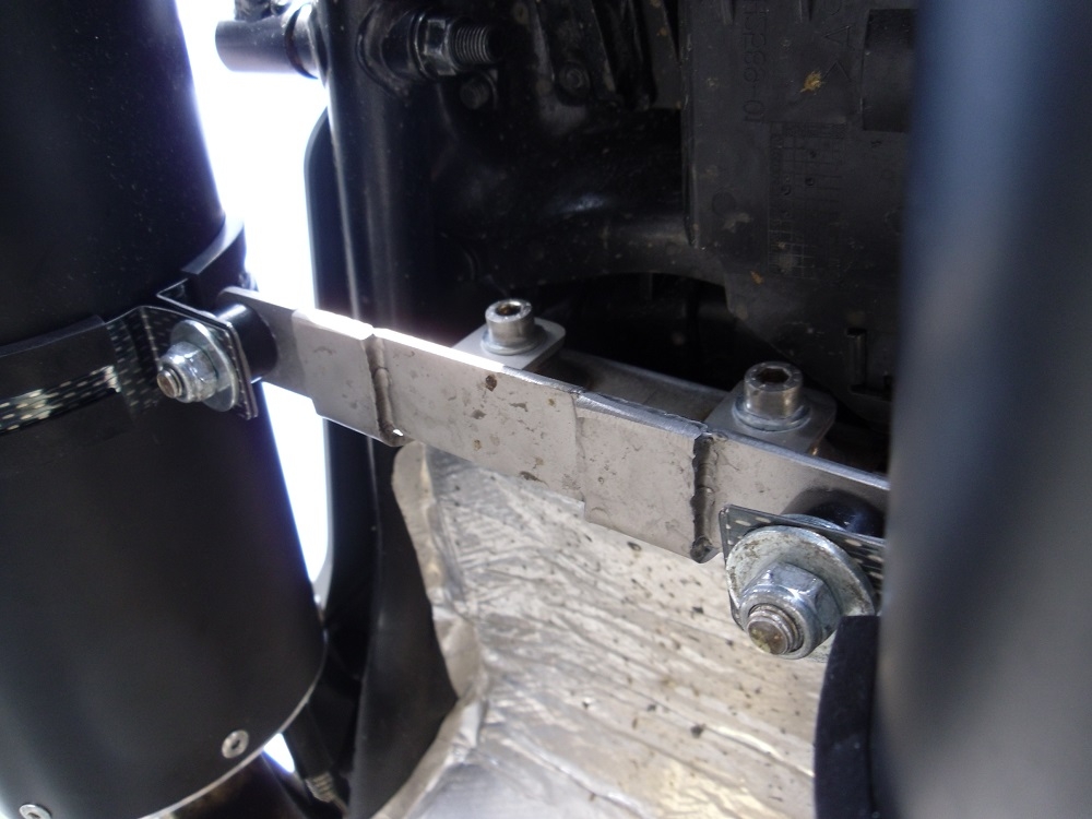 GPR auspuff kompatibel mit  Yamaha Xt 660 Z Teneré 2008-2016, Satinox , Doppelt homologierter legaler Slip-On-Auspuff mit ABE, einschließlich abnehmbarer DB-Killer, Link Pipes und Katalysatoren 