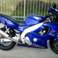 GPR auspuff kompatibel mit  Yamaha Yzf 600 R Thundercat 1996-2003, Trioval, Zugelassener legaler Slip-On-Auspuff mit Abe, einschließlich abnehmbarem DB-Killer und Verbindungsrohr 